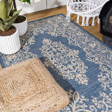 Galon Filigree Indoor/outdoor Area Rug